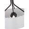 Nuvo Livingston 4-Light Pendant, E26 60W, Matte Black, White Linen Fabric Shade 60/7669 - alternate 6